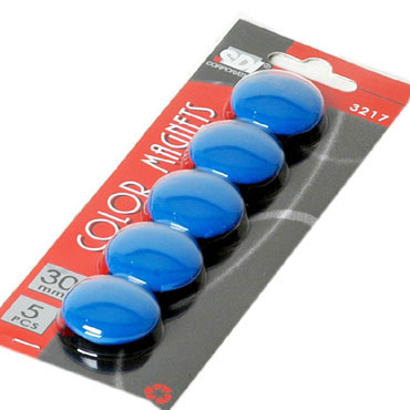 5 imanes ø30 mm. azules SDI 5 imanes ø30 mm. azules SDI