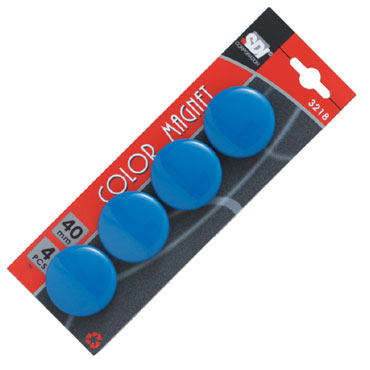 4 imanes ø40 mm. azules SDI 4 imanes ø40 mm. azules SDI