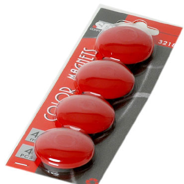 4 imanes ø40 mm. rojos SDI 4 imanes ø40 mm. rojos SDI