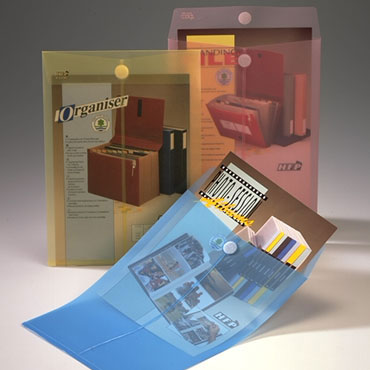 Bolsa velcro Din A-4 transparente Office Box Bolsa velcro Din A-4 transparente Office Box