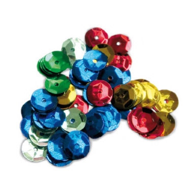 50 g. lentejuelas Círculo con agujero Fixo 00044199 50 g. lentejuelas Círculo con agujero Fixo 00044199