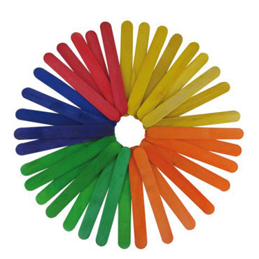 50 palos de madera color anchos 15 cm. Fixo 68005100 50 palos de madera color anchos 15 cm. Fixo 68005100