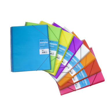Carpeta Maxiplás 50 fundas azul translúcido Grafoplás 39835030 Carpeta Maxiplás 50 fundas azul translúcido Grafoplás 39835030