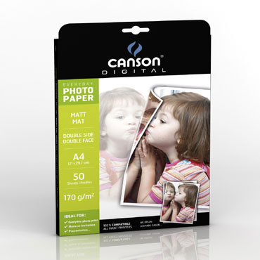 100HJ papel Glossy Everyday 180 g/m² Din A-4 Canson 100HJ papel Glossy Everyday 180 g/m² Din A-4 Canson