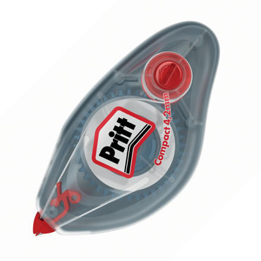 Corrector de cinta Pritt Compact 8,5 m. x 4,2 mm. Corrector de cinta Pritt Compact 8,5 m. x 4,2 mm.