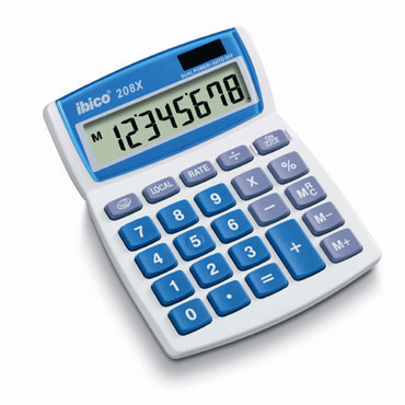 Calculadora 208X Ibico IB410062 Calculadora 208X Ibico IB410062