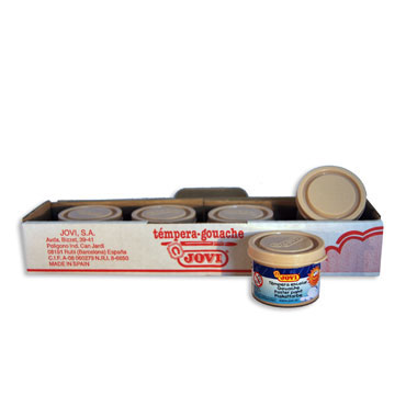 5 botes témpera diluible carne 35 ml. Jovi 50309 5 botes témpera diluible carne 35 ml. Jovi 50309