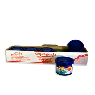 5 botes témpera diluible azul ultra 35 ml. Jovi 50324 5 botes témpera diluible azul ultra 35 ml. Jovi 50324