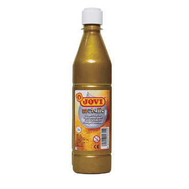 Botella témpera líquida oro 500 ml. Jovi 50638 Botella témpera líquida oro 500 ml. Jovi 50638