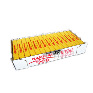 15 pastillas plastilina 150 g. amarillo Jovi 7102 15 pastillas plastilina 150 g. amarillo Jovi 7102