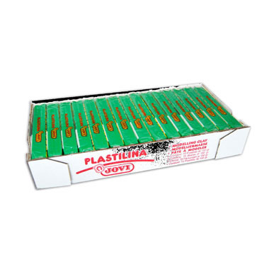 15 pastillas plastilina 150 g. verde claro Jovi 7110 15 pastillas plastilina 150 g. verde claro Jovi 7110