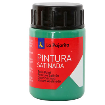 Bote 35 ml. pintura satinada verde vivo La Pajarita 110522 Bote 35 ml. pintura satinada verde vivo La Pajarita 110522