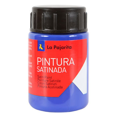 Bote 35 ml. pintura satinada azul ultramar La Pajarita 110722 Bote 35 ml. pintura satinada azul ultramar La Pajarita 110722