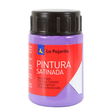 Bote 35 ml. pintura satinada violeta La Pajarita 111422 Bote 35 ml. pintura satinada violeta La Pajarita 111422