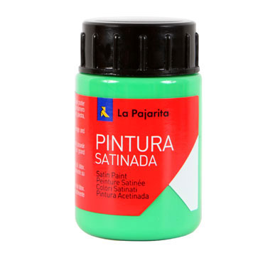 Bote 35 ml. pintura satinada verde césped La Pajarita 169722 Bote 35 ml. pintura satinada verde césped La Pajarita 169722