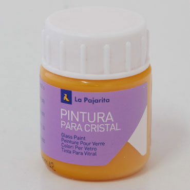 Bote 25 ml. pintura cristal amarilla La Pajarita 188971 Bote 25 ml. pintura cristal amarilla La Pajarita 188971