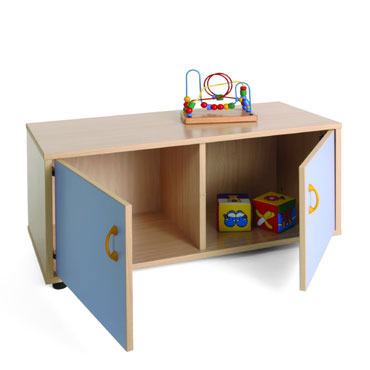 Armario 2 casillas 90x44x40 cm. Mobeduc 600106 Armario 2 casillas 90x44x40 cm. Mobeduc 600106