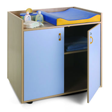 Mueble cambiador 2 estantes Mobeduc 600701 Mueble cambiador 2 estantes Mobeduc 600701