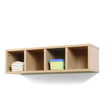 Casillero 4 casillas 80x22x28 cm. Mobeduc 600702 Casillero 4 casillas 80x22x28 cm. Mobeduc 600702