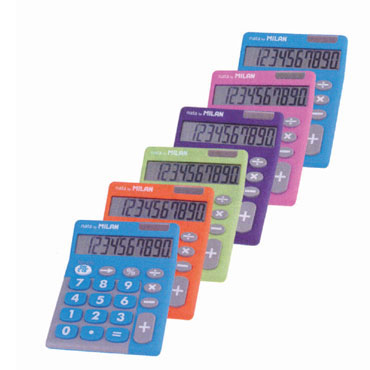 6 calculadoras 150610TD Milan 159906 6 calculadoras 150610TD Milan 159906