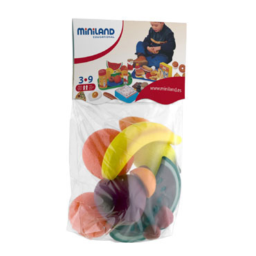 15 figuras de Frutas Miniland 30581 15 figuras de Frutas Miniland 30581