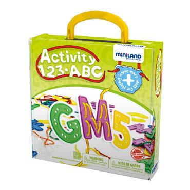 Activity ABC 123 Miniland 45307 Activity ABC 123 Miniland 45307