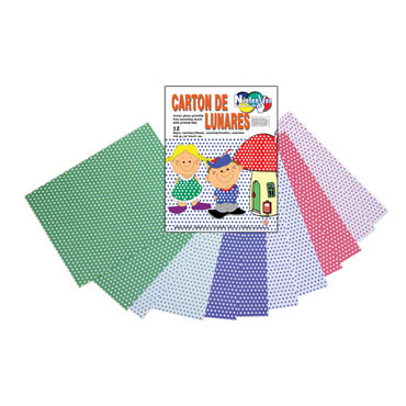 12 cartulinas lunares 24x32 cm. Niefenver 0700123 12 cartulinas lunares 24x32 cm. Niefenver 0700123