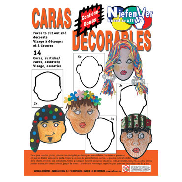 14 caretas caras Niefenver 0700132 14 caretas caras Niefenver 0700132