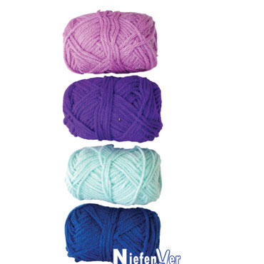 4 ovillos lana tonos azules Nievenver 1100102 4 ovillos lana tonos azules Nievenver 1100102