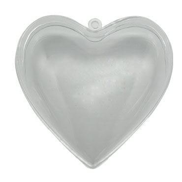 10 corazones de plástico cristal 80 mm. Niefenver 1300153 10 corazones de plástico cristal 80 mm. Niefenver 1300153