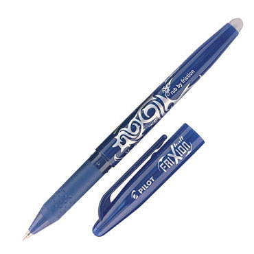 Bolígrafo borrable Frixion azul Pilot