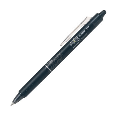Bolígrafo borrable Frixion negro retráctil Pilot Bolígrafo borrable Frixion negro retráctil Pilot