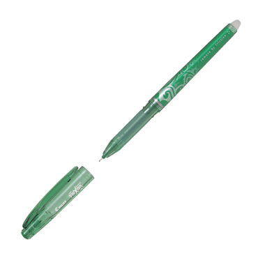 Bolígrafo borrable Frixion verde aguja Pilot