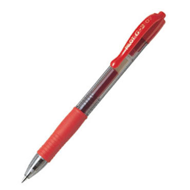 Bolígrafo Pilot G2 rojo Bolígrafo Pilot G2 rojo