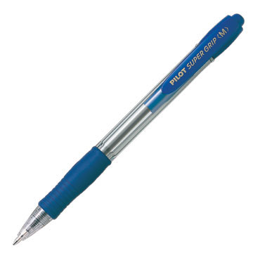 Bolígrafo Supergrip azul Pilot Bolígrafo Supergrip azul Pilot