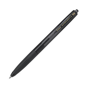 Bolígrafo Super G negro Pilot NSGGN Bolígrafo Super G negro Pilot NSGGN