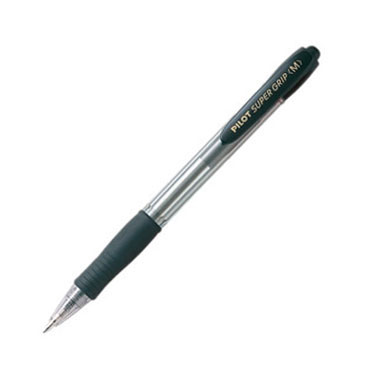 Bolígrafo Supergrip negro Pilot Bolígrafo Supergrip negro Pilot