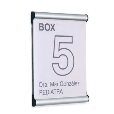 Identificador puerta Snap 21x29,7 cm. Planning Sisplamo Identificador puerta Snap 21x29,7 cm. Planning Sisplamo