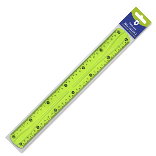 Regla PVC flexible 20 cm. Regla PVC flexible 20 cm.