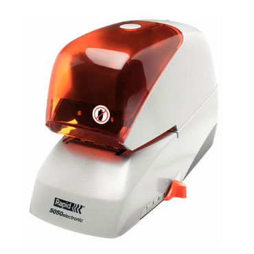 Grapadora eléctrica Rapid 5050e 50HJ plata/naranja 20993214 Grapadora eléctrica Rapid 5050e 50HJ plata/naranja 20993214