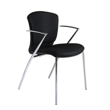 2 sillas confidente 966 negra Rocada RD-966/4 2 sillas confidente 966 negra Rocada RD-966/4
