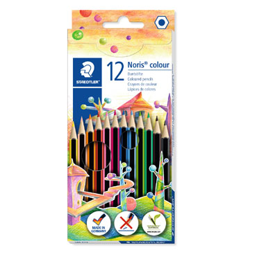 12 lápices de color Noris Colour 185 Staedtler