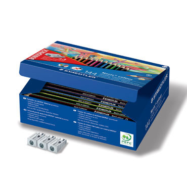 144 lápices de color Noris Colour 185 Staedtler 185C144 144 lápices de color Noris Colour 185 Staedtler 185C144