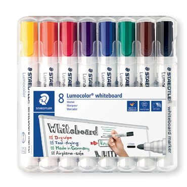 8 rotuladores para pizarra Staedtler 351WP8 8 rotuladores para pizarra Staedtler 351WP8