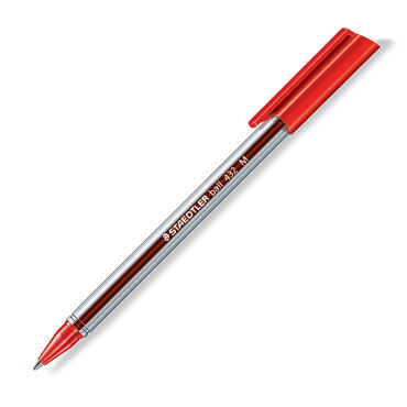 Bolígrafo Ball 432 rojo Staedtler Bolígrafo Ball 432 rojo Staedtler