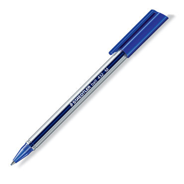 Bolígrafo Ball 432 azul Staedtler 432M-3 Bolígrafo Ball 432 azul Staedtler 432M-3