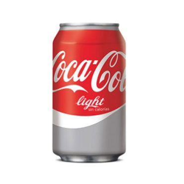 24 latas Coca Cola Light 33 cl.
