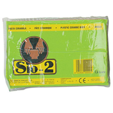 Arcilla marrón 1,5 kg. 00458 Arcilla marrón 1,5 kg. 00458