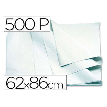500HJ papel manila blanco 62x86 cm.