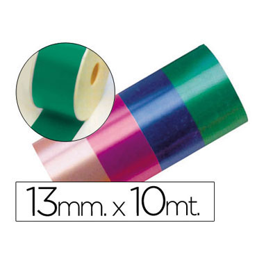 Cinta fantasía verde 13 mm. x 10 m. 15516 Cinta fantasía verde 13 mm. x 10 m. 15516